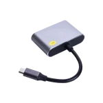 کابل تبدیل TYPE-C به VGA و HDMI کی لینک مدل K-1178